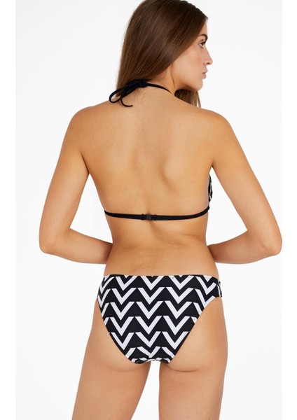 40716 Siyah Beyaz Bikini Takımı modelleri