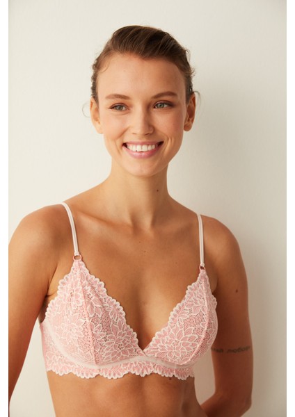 Bahar Çiçeği Little Wired Lace Bra