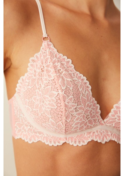 Bahar Çiçeği Little Wired Lace Bra
