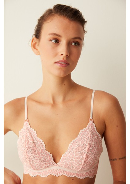Bahar Çiçeği Little Wired Lace Bra