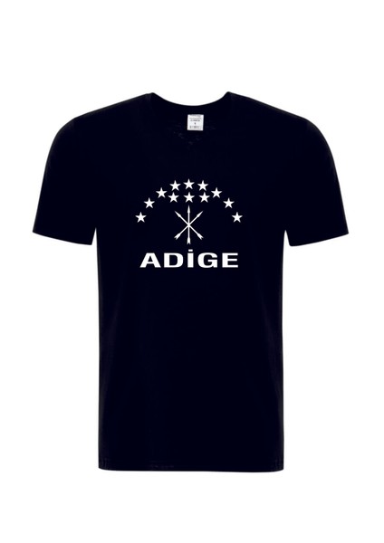 Adige Sembol Baskılı Tshirt