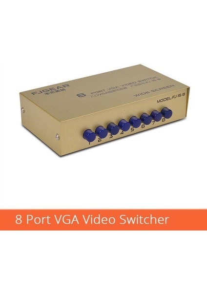 8 Port VGA Switch 8 Port VGA Seçici