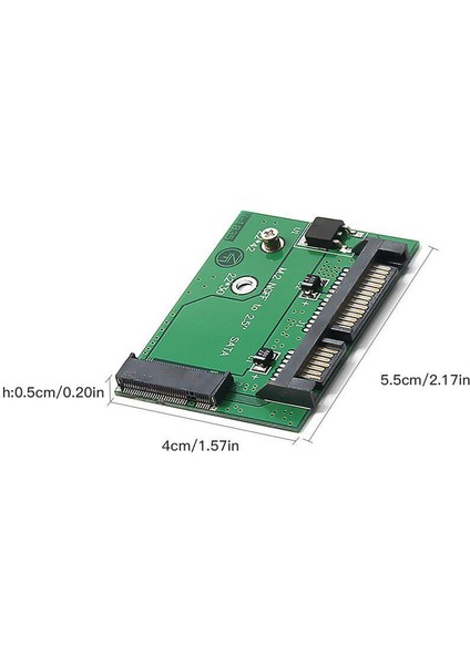 Ngff Sata Çevirici M.2 Ngff To 2.5'' Sata Adaptör
