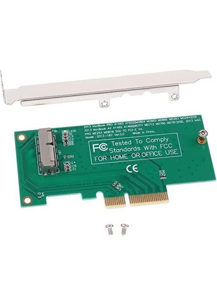 2013 macbook Pro A1493 A1502 Pci-E 4x Çevirici 2013 macbook Air A1465 A1466 Pci-E 4x Çevirici ME253