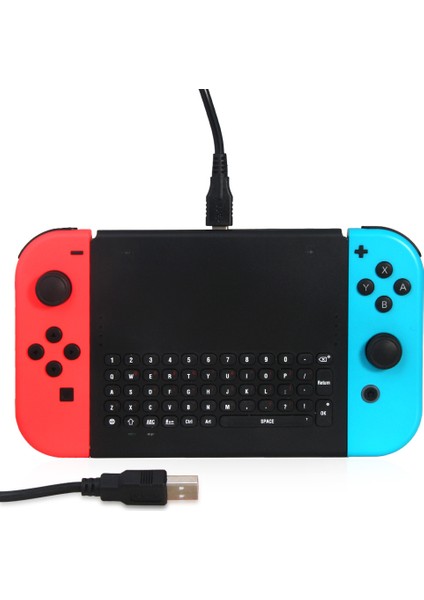 Ns Joy-Con Denetleyicisi Için Dobe TNS-1702 2.4g Kablosuz Şarj Edilebilir El Oyun Klavyesi