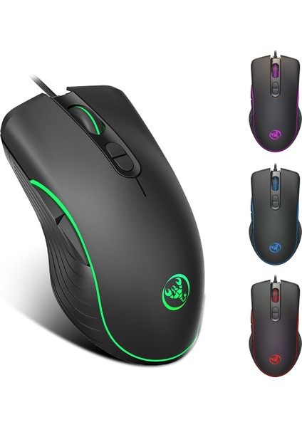 Hxsj A867 Rgb Aydınlık Oyun Fare
