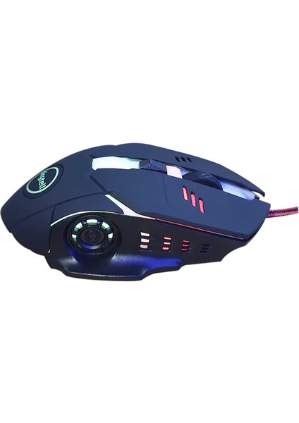 Singtell ST02 6 Tuşlar USB Kablolu Oyun Fare Ayarlanabilir Dpı 7 Renk Solunum Lambası