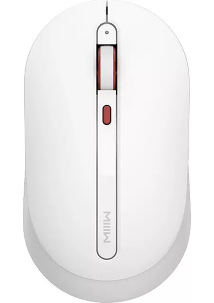 Xiaomi Youpin MWMM01 2.4ghz USB Kablosuz Sessiz Fare 800/1200/1600 Dizüstü Bilgisayar Dizüstü Bilgisayar Ofis Oyunları Için Ayar - Beyaz