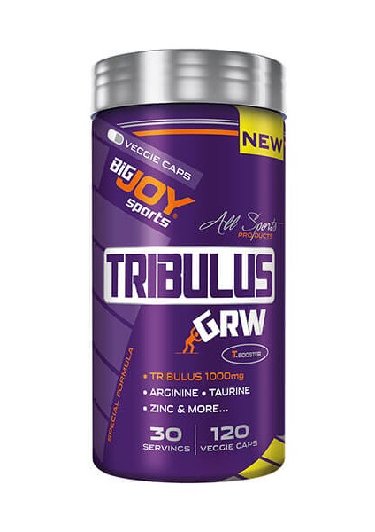 Tribulus Grow 120 Bitkisel Kapsül 30 Porsiyon