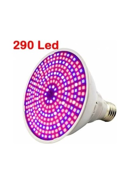 Bitki Yetiştirme Lambası Full Spektrum 290 LED