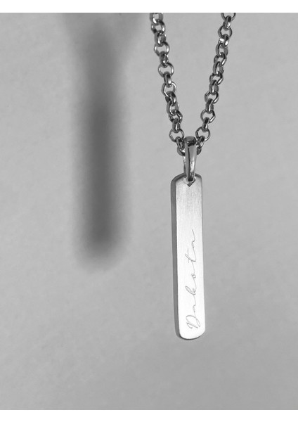 Isimli Layers 925 Ayar Gümüş Kolye