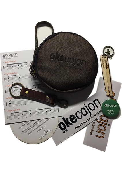 okecajon ...V. Öktem Signature Practice Pads, 4 Inç Minder Diz Pad, Davul Çalışma Pedi, Drum Pad, Ped