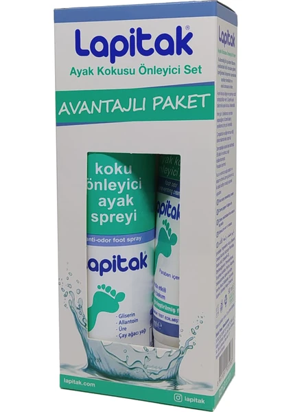 Ayak Kokusu Önleyici Set