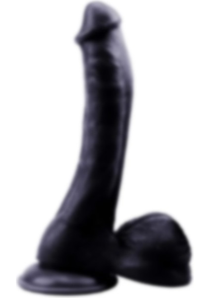 Lilitu Shop 24 cm Realistik Vantuzlu Zenci Dildo Penis