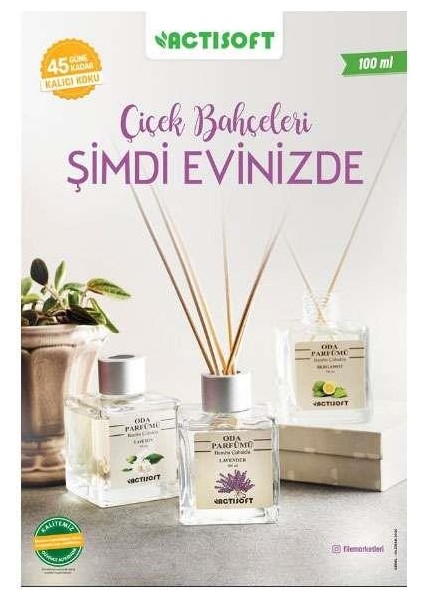 Bambu Çubuklu Oda Parfümü 100ML Lavanta