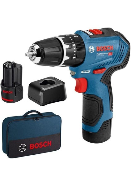 Gsb 12V-30 Akülü Vidalama Makinesi (Bez Çantalı) 06019G9104
