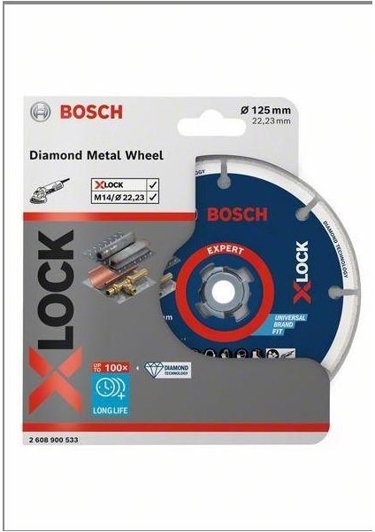 X-Lock Elmas Metal Disk 125*22,23 mm fiyatları