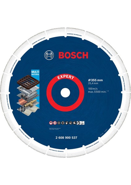 Dmw Metal Kesme Diski 355*25,4 mm 2608900537