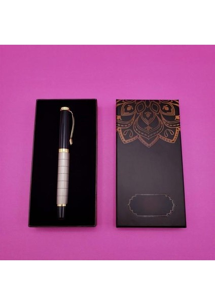 Easy Toptan Kutulu Metal Kalem Dekoratif Hediyelik