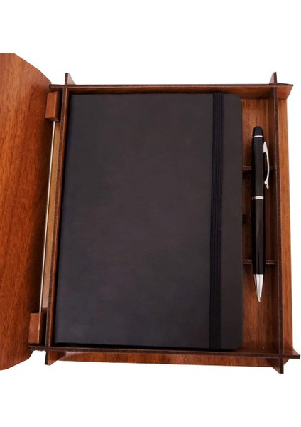 Easy Toptan Kalem Termo Deri Defter Set Hediyelik