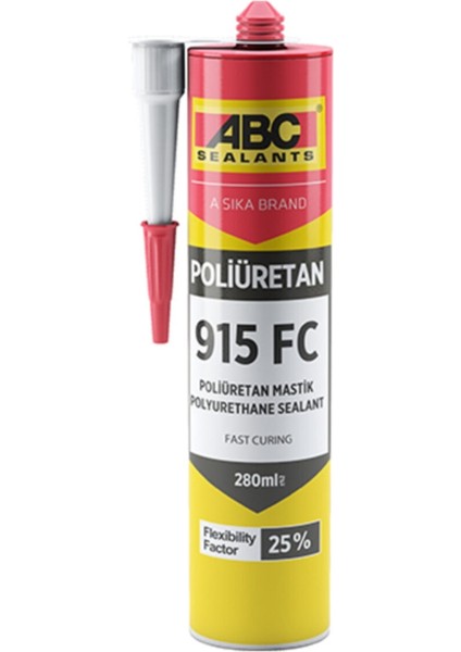 Abc Poliüretan 915 Fc 280ML Siyah