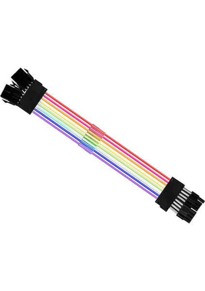 1 Pc Psu Pc Kabloları Gpu Kabloları Gpu Uzatma Anakart Uzantısı Rgb Kablosu PC2X8 Pın (Yurt Dışından)