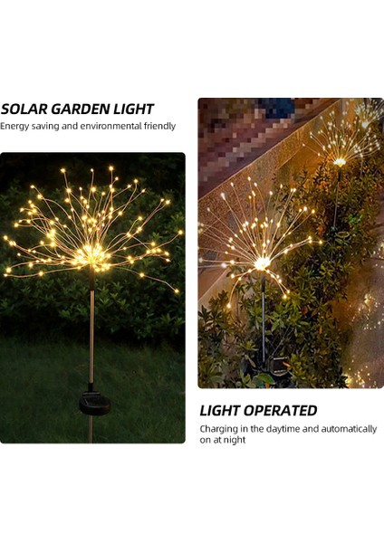 Güneş Bahçe Işık Çim Işık Havai Fiş-Ek Işık Güneş Enerjili (Yurt Dışından) fırsatları