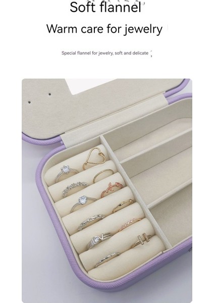 Basit ve Taşınabilir Seyahat Mücevher Kutusu (Yurt Dışından) fırsatları