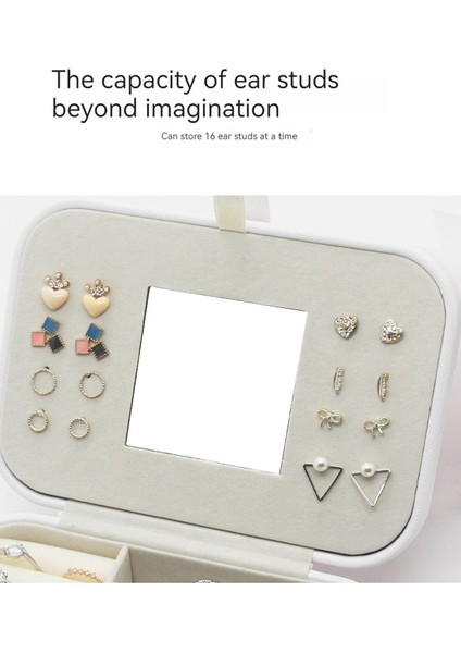 Basit ve Taşınabilir Seyahat Mücevher Kutusu (Yurt Dışından) indirimleri