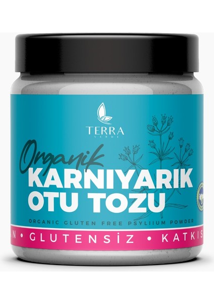 Organik Karnıyarık Otu Glutensiz (Psyllium) Tozu 100 G