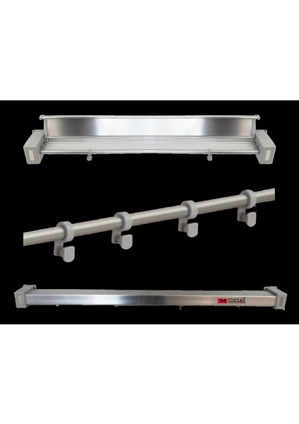 7000 Teleskopik Duvara Montajlı Çamaşır Askılığı fırsatları