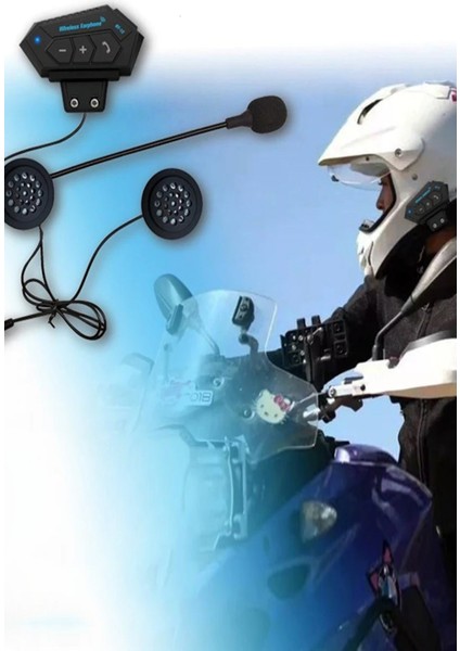 Wireless Earphone BT12 Bluetooth Motosiklet Kask Kulaklığı Motorcu Kulaklığı fiyatları