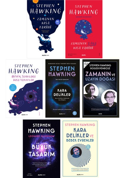 Stephen Hawking 7 Kitap Set