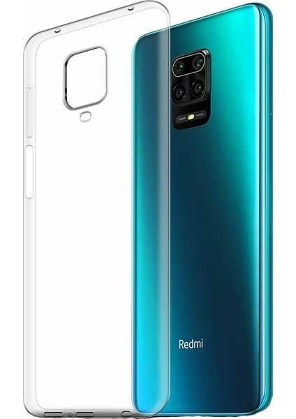Xiaomi Redmi Note 9 Pro Kılıf Ultra Ince Şeffaf Silikon