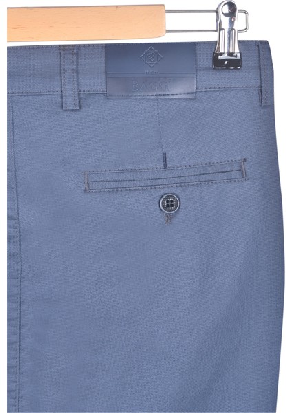 Slim Fit Spor Pantolon Indigo