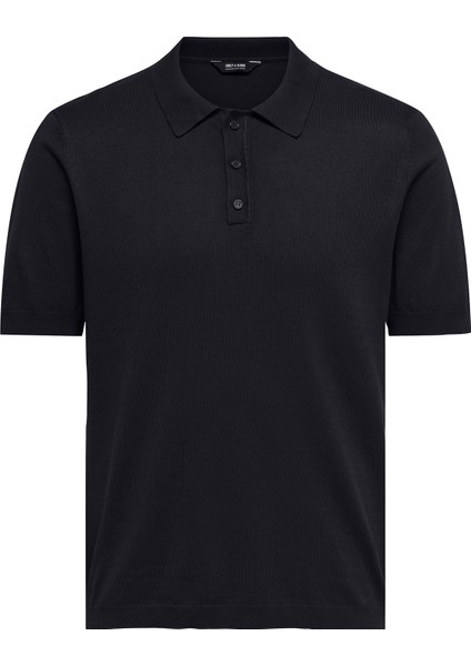 Erkek Lacivert Polo Tişört (22022219-DN)