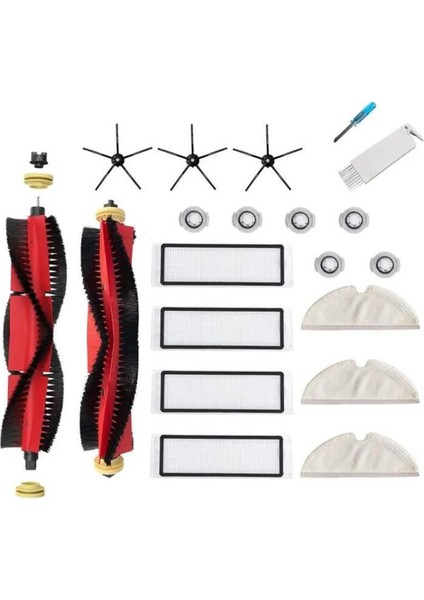 1 Set Elektrikli Süpürge Parçaları Roborock S6 Max S60 E25 Için Accs Set(Yurt Dışından)