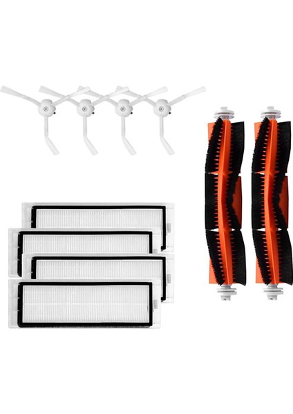 Mı Robot - Ana / Yan Fırça + Filtre Için Vakum Süpürge Değiştirme