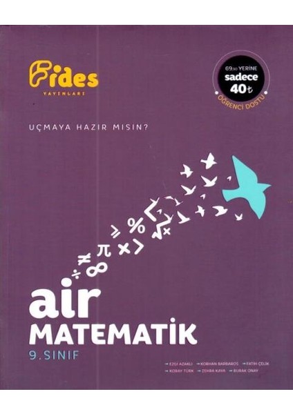 Fides Yayınları 9. Sınıf Matematik Air Fasikül