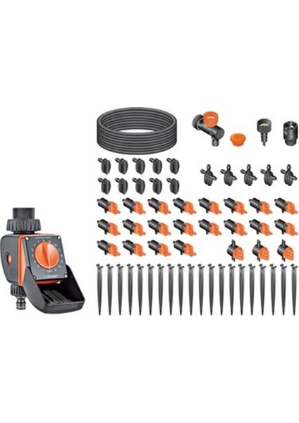 90763 Timer Kit 20 Pratico Damlama Sulama Sistemi
