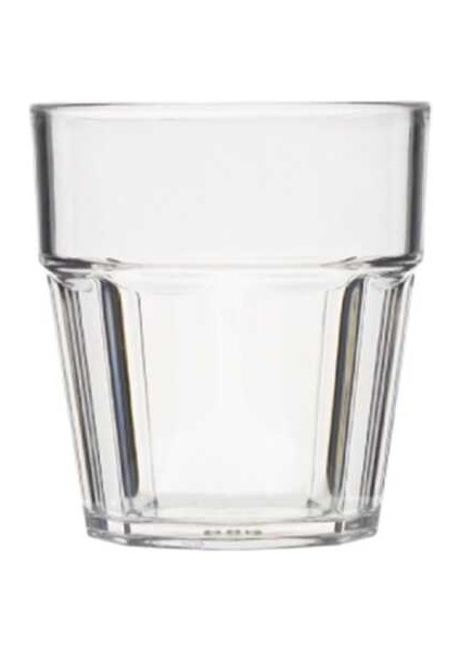 Casablanca Polikarbonat Bardak Şeffaf 200 ml - 7 Adet