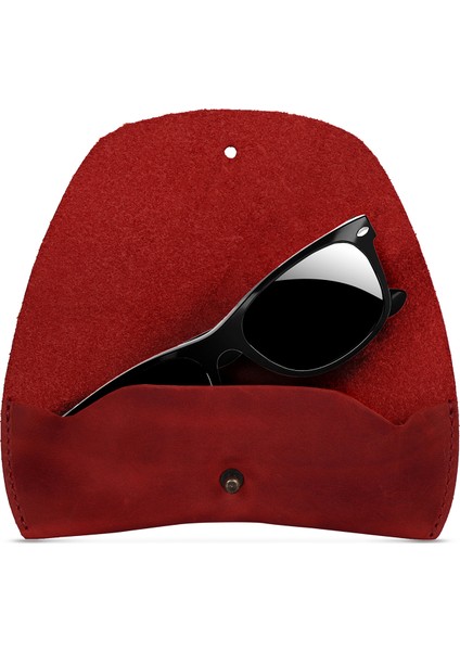 Hakiki Deri Çivili Gözlük Kılıfı fiyatları