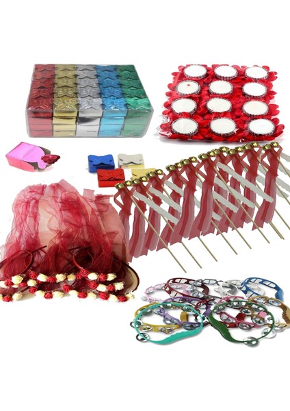 Kına Gecesi Kına Seti 142 Parça fiyatları