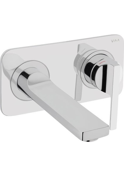 Vitra Suit L A42486 Ankastre Lavabo Bataryası Seti, Krom