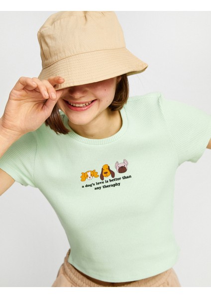 Kısa Kollu Tilşört Slim Fit