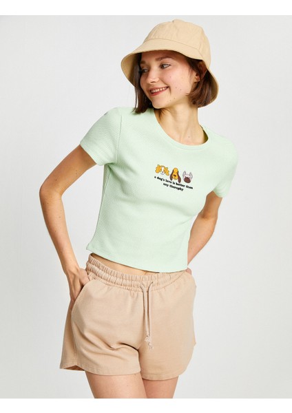 Kısa Kollu Tilşört Slim Fit fiyatları