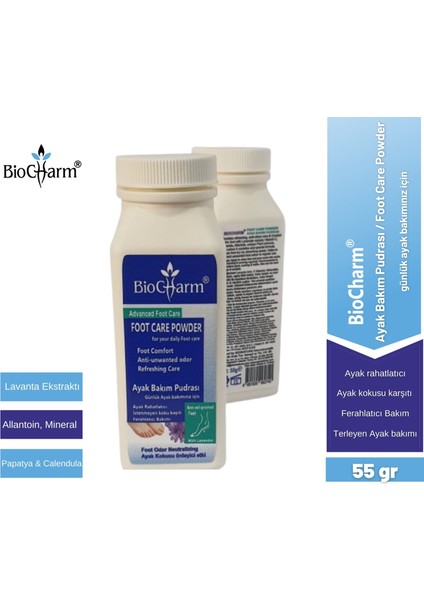 Ayak Bakım Pudrası (Foot Care Powder)