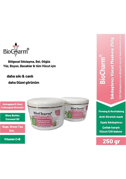 Sıkılaştırıcı Vücut Maskesi / Firming Body Mask