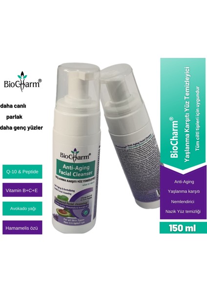 - Yüz Temizleyici / Anti-Aging Facial Cleanser