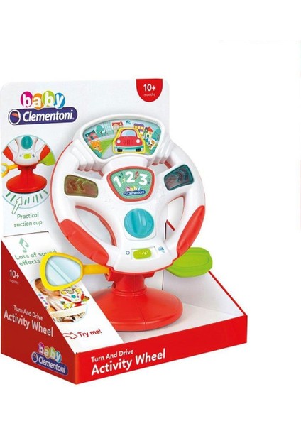 Fen Toys Clementoni 17241 Baby Clementoni Aktivite Direksiyonu / +10 Ay